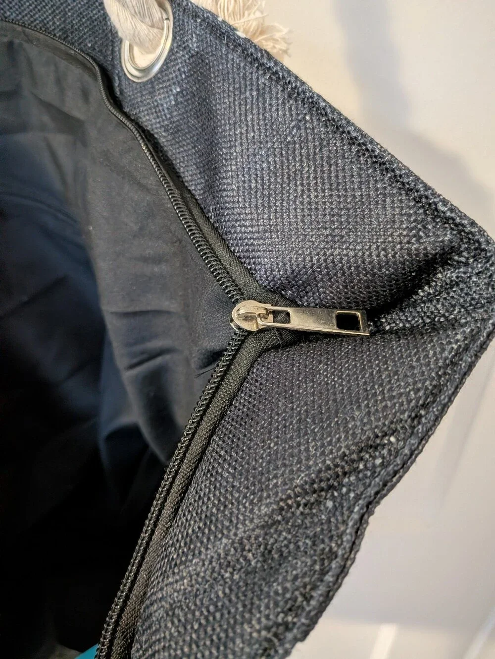 NWT Tesalate Jumbo Tote Bag With Rope Handle